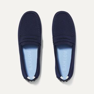 BRAND NEW, Never worn Rothy’s The Driver in Navy Sapphire size 8.5